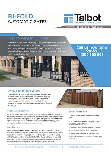 Bi Fold Gates