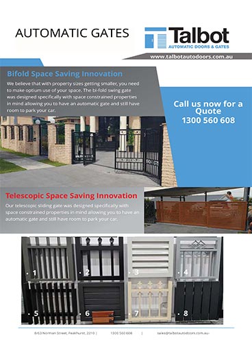 Talbot Gates Brochure